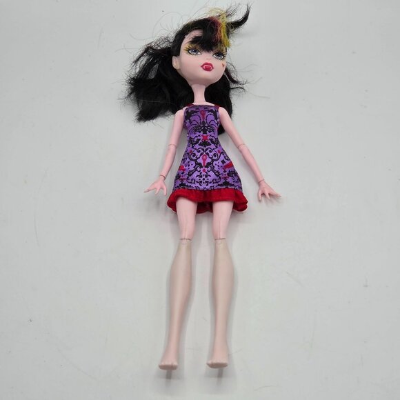 OG Monster High Draculaura Doll 2008 Art Class Edition With Heart Cheek Tattoo B - Picture 6 of 6